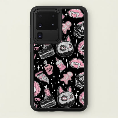 Spooks or Creeps Halloween  -  Phone Case for Galaxy S20 Ultra
