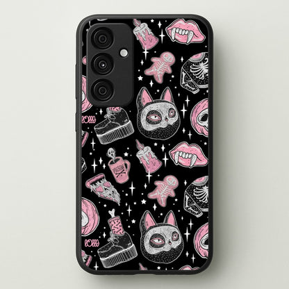 Spooks or Creeps Halloween  -  Phone Case for Galaxy A15