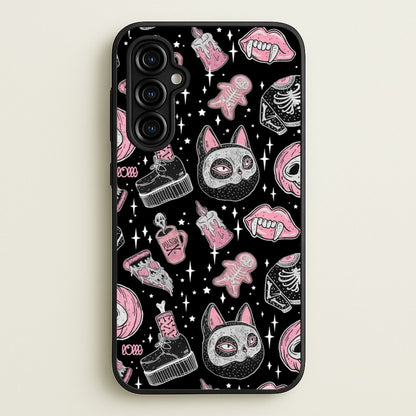 Spooks or Creeps Halloween  -  Phone Case for Galaxy A54