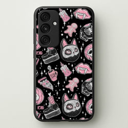 Spooks or Creeps Halloween  -  Phone Case for Galaxy A35