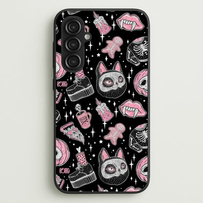 Spooks or Creeps Halloween  -  Phone Case for Galaxy S23FE