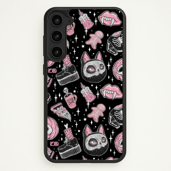 Spooks or Creeps Halloween  -  Phone Case for Galaxy S23
