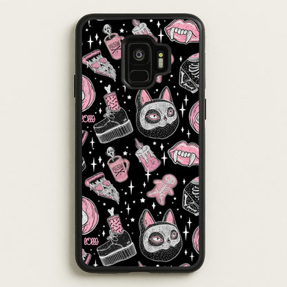 Spooks or Creeps Halloween  -  Phone Case for Galaxy S9