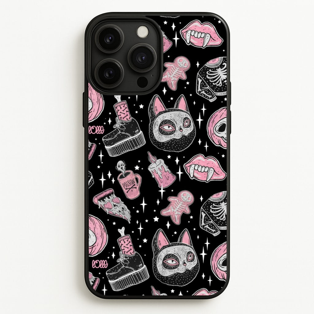 Spooks or Creeps Halloween  -  Phone Case for iPhone 13 Pro Max