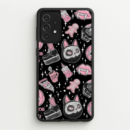 Spooks or Creeps Halloween  -  Phone Case for Galaxy A52 / A52s