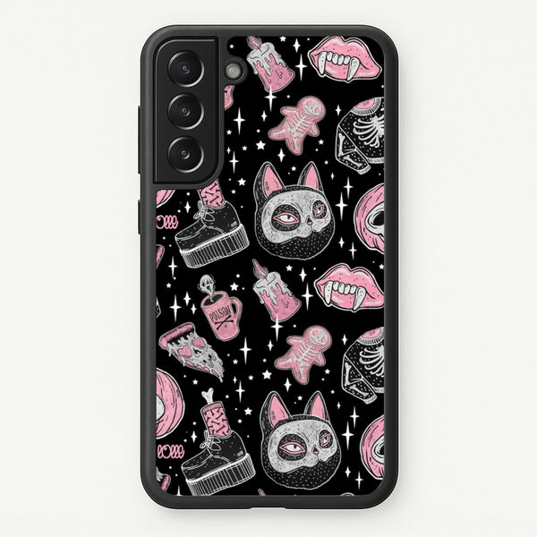 Spooks or Creeps Halloween  -  Phone Case for Galaxy S21 Plus