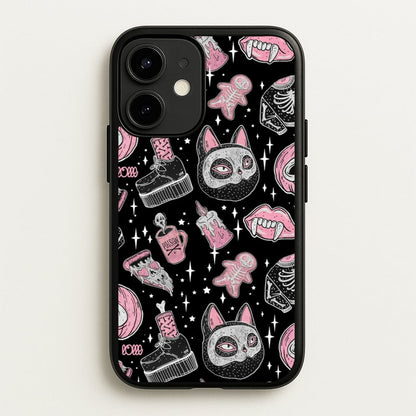 Spooks or Creeps Halloween  -  Phone Case for iPhone 12 / 12 Pro