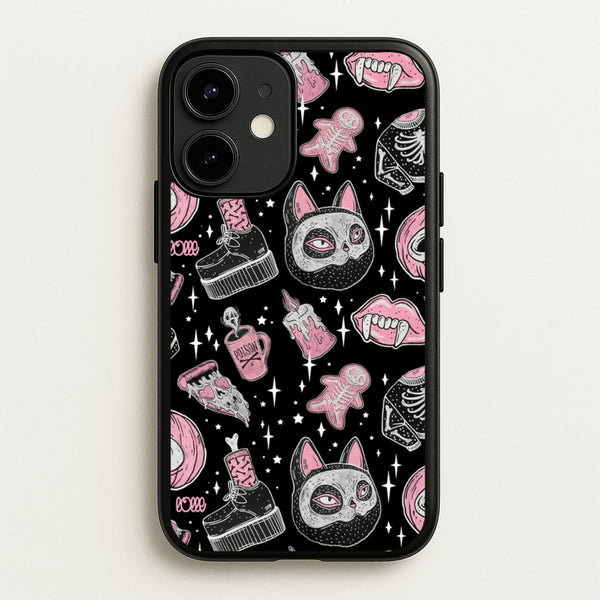 Spooks or Creeps Halloween  -  Phone Case for iPhone 12 / 12 Pro