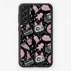 Spooks or Creeps Halloween  -  Phone Case for Galaxy S21