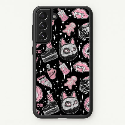 Spooks or Creeps Halloween  -  Phone Case for Galaxy S21