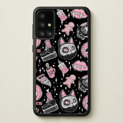 Spooks or Creeps Halloween  -  Phone Case for Galaxy A71