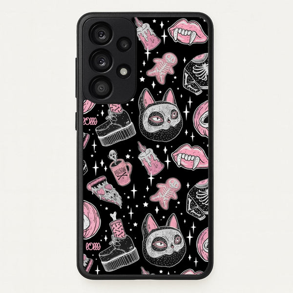 Spooks or Creeps Halloween  -  Phone Case for Galaxy A33