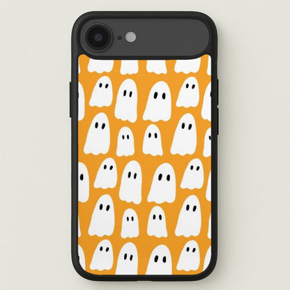 Orange Ghost Halloween Pattern Phone Case for iPhone 17 Air