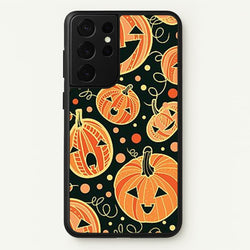 Pumpkin Pattern  -  Phone Case for Galaxy S21 Ultra