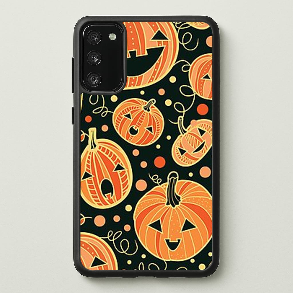 Pumpkin Pattern  -  Phone Case for Galaxy S20FE