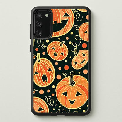 Pumpkin Pattern  -  Phone Case for Galaxy S20FE