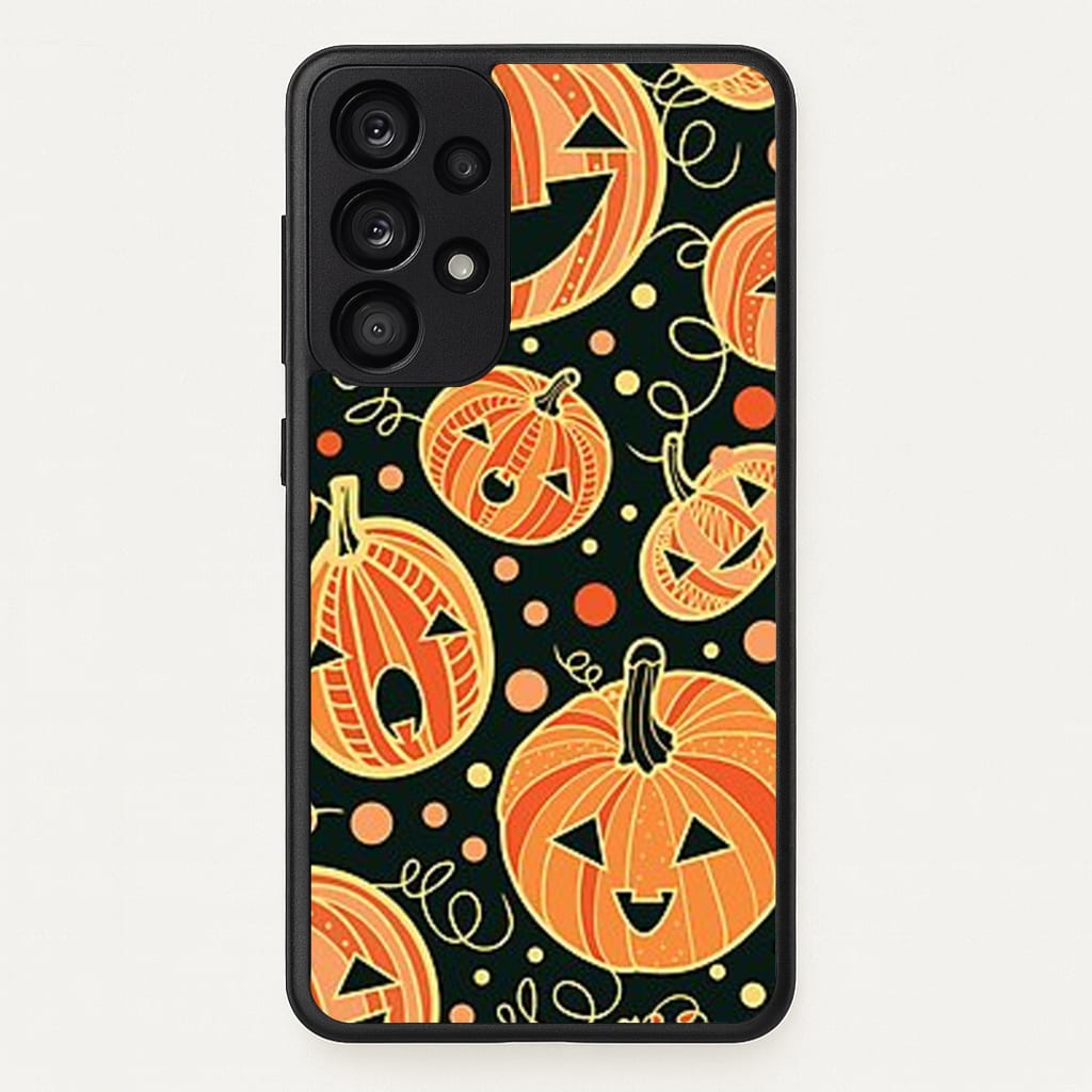 Pumpkin Pattern  -  Phone Case for Galaxy A53