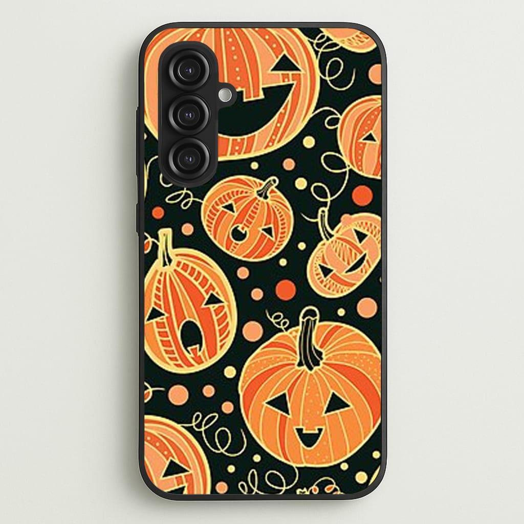 Pumpkin Pattern  -  Phone Case for Galaxy S23FE