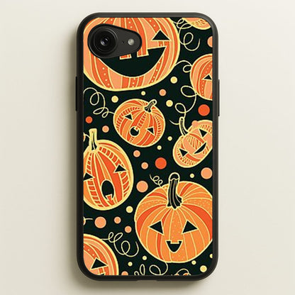 Pumpkin Pattern  -  Phone Case for iPhone 16e