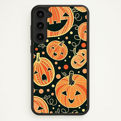 Pumpkin Pattern  -  Phone Case for Galaxy S23 Plus