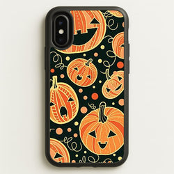 Pumpkin Pattern  -  Phone Case for iPhone X / XS