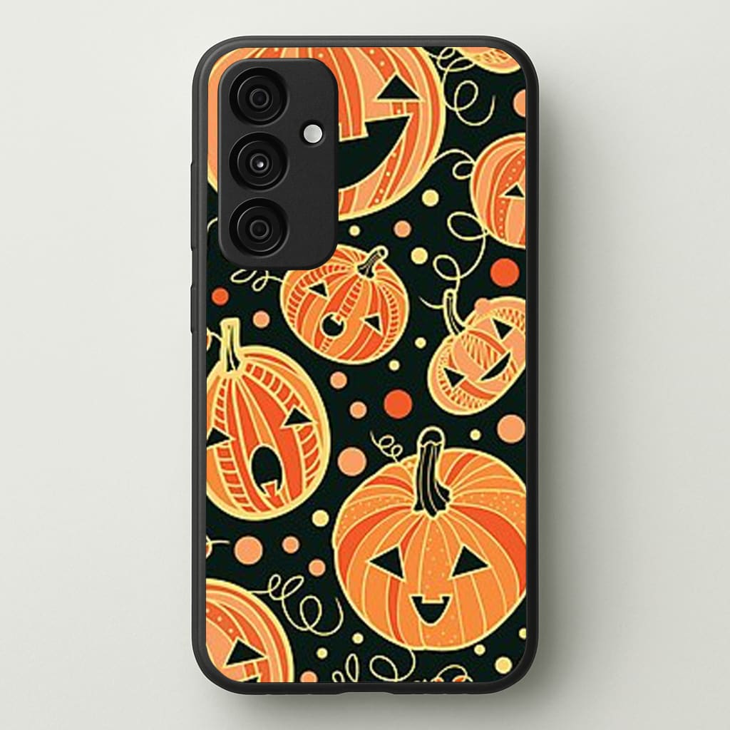 Pumpkin Pattern  -  Phone Case for Galaxy A15