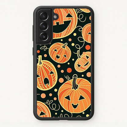 Pumpkin Pattern  -  Phone Case for Galaxy S21