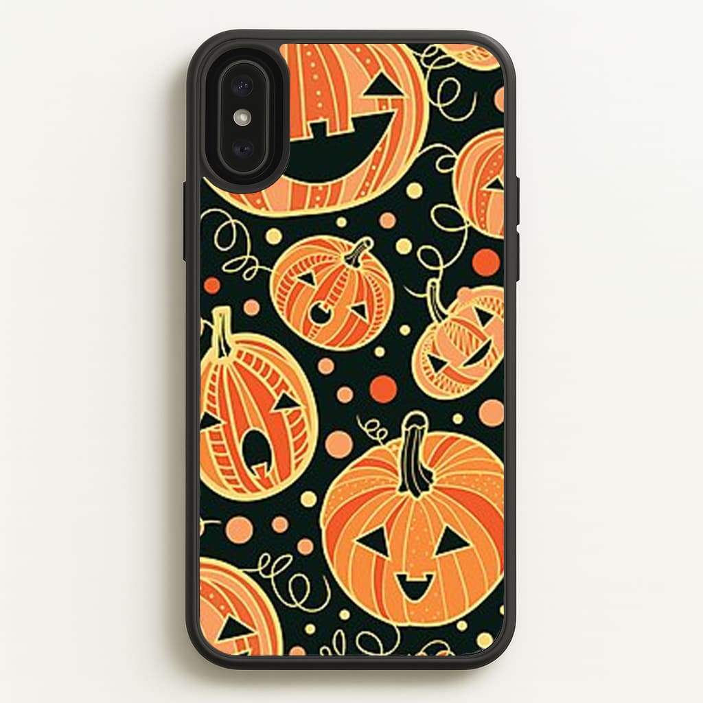 Pumpkin Pattern  -  Phone Case for iPhone XS Max