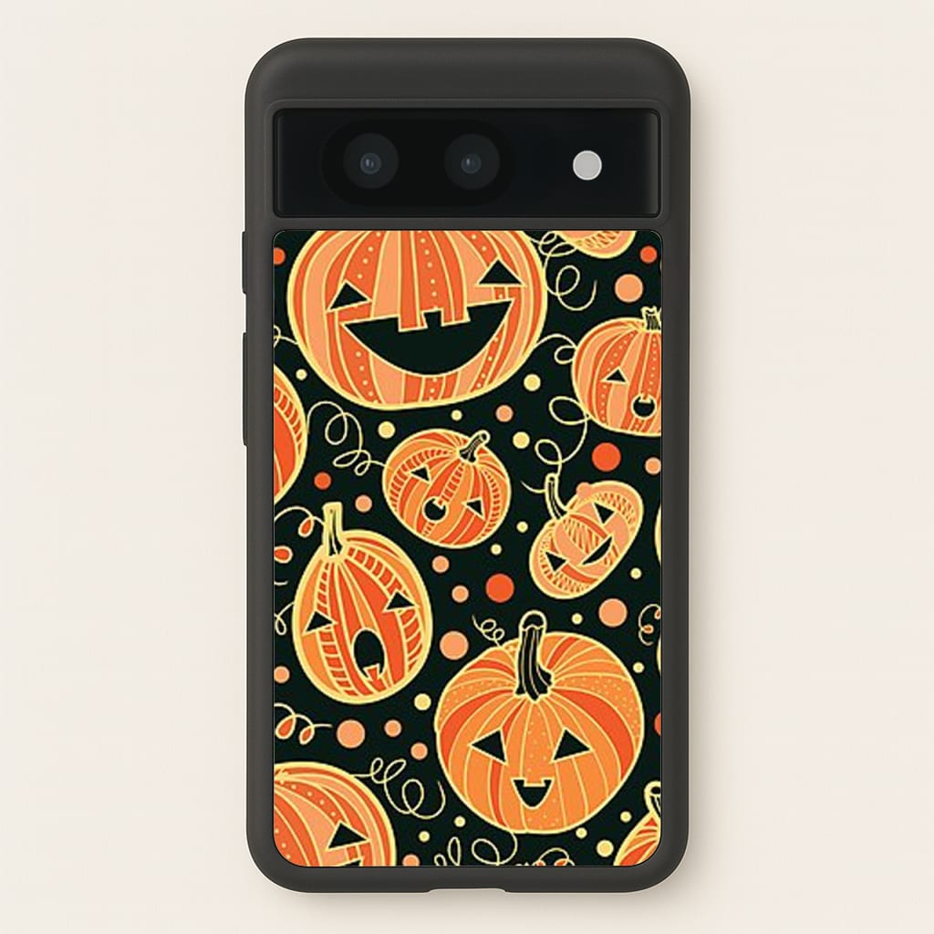 Pumpkin Pattern  -  Phone Case for Google Pixel 8a
