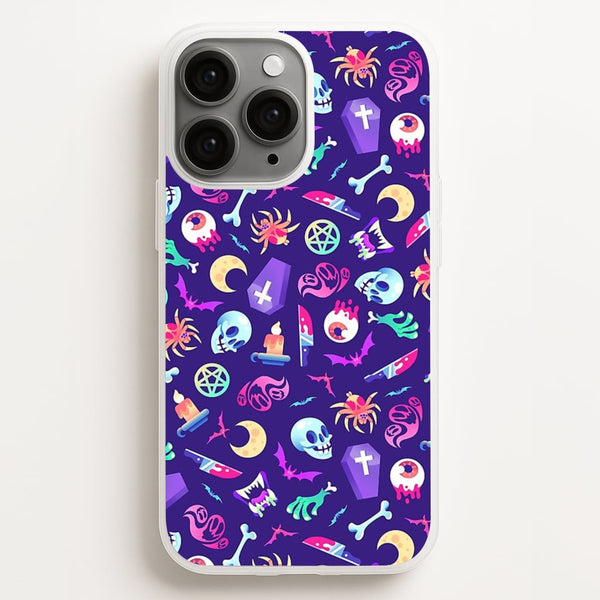 Horroriffic Halloween Pattern  -  Phone Case for iPhone 16 Pro Max