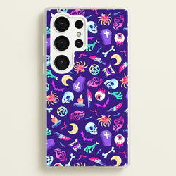 Horroriffic Halloween Pattern  -  Phone Case for Galaxy S25 Ultra