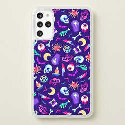Horroriffic Halloween Pattern  -  Phone Case for Galaxy S20 Plus