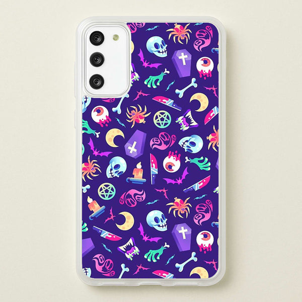 Horroriffic Halloween Pattern  -  Phone Case for Galaxy S20FE