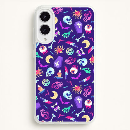 Horroriffic Halloween Pattern  -  Phone Case for Galaxy S25 Edge