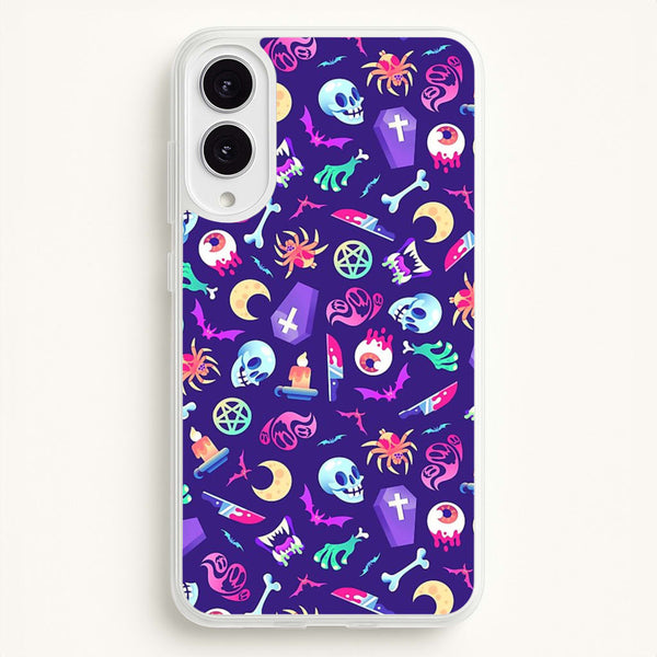 Horroriffic Halloween Pattern  -  Phone Case for Galaxy S25 Edge