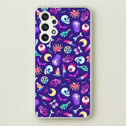 Horroriffic Halloween Pattern  -  Phone Case for Galaxy A13