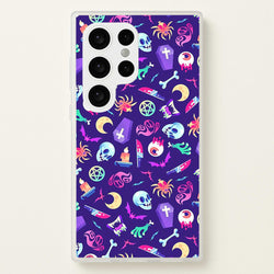 Horroriffic Halloween Pattern  -  Phone Case for Galaxy S24 Ultra