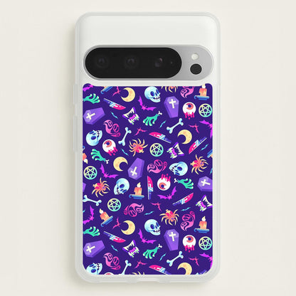 Horroriffic Halloween Pattern  -  Phone Case for Google Pixel 9 Pro XL