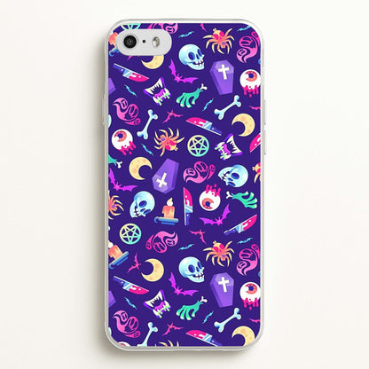 Horroriffic Halloween Pattern  -  Phone Case for iPhone 5 / 5s / SE 2016