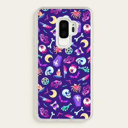 Horroriffic Halloween Pattern  -  Phone Case for Galaxy S9 Plus