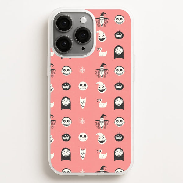 TNBC Pattern  - Christmas Phone Case for iPhone 16 Pro Max