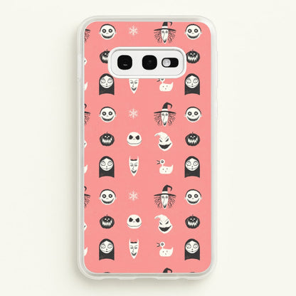 TNBC Pattern  - Christmas Phone Case for Galaxy S10e
