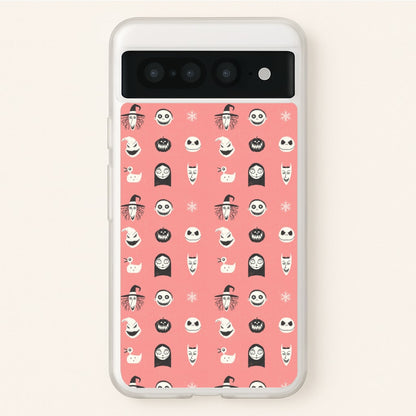 TNBC Pattern  - Christmas Phone Case for Google Pixel 7 Pro