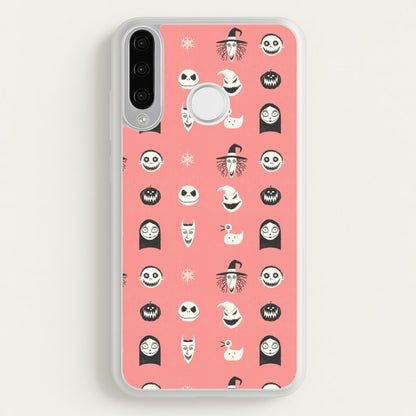 TNBC Pattern  - Christmas Phone Case for Huawei P30 Lite