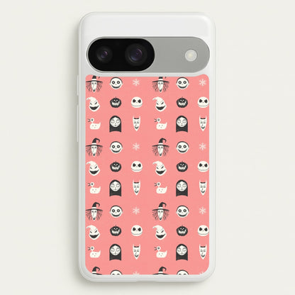 TNBC Pattern  - Christmas Phone Case for Google Pixel 9 / 9 Pro