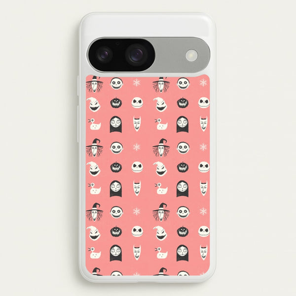 TNBC Pattern  - Christmas Phone Case for Google Pixel 9 / 9 Pro