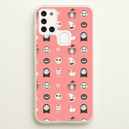 TNBC Pattern  - Christmas Phone Case for Galaxy A21s