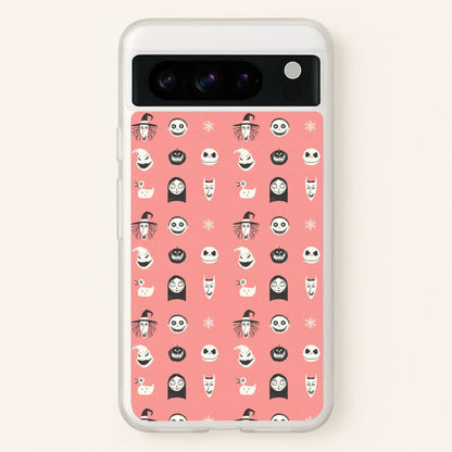 TNBC Pattern  - Christmas Phone Case for Google Pixel 8 Pro