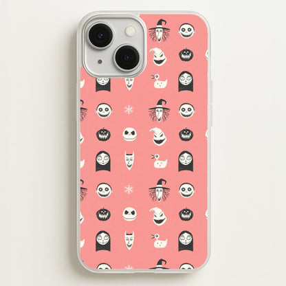 TNBC Pattern  - Christmas Phone Case for iPhone 13 Mini