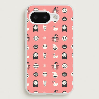 TNBC Pattern  - Christmas Phone Case for Google Pixel 9a